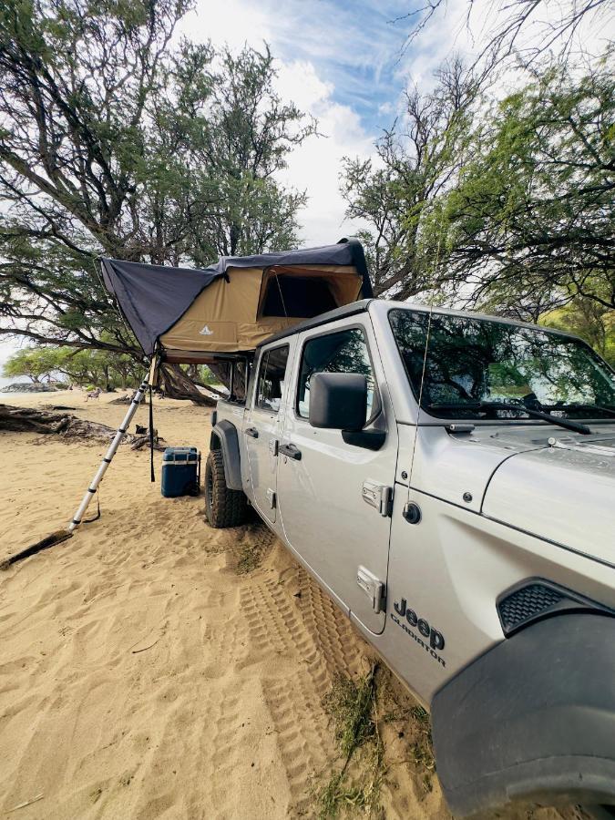 Explore Maui'S Diverse Campgrounds And Uncover The Island'S Beauty From Fresh Perspectives Every Day As You Journey With Aloha Glamp'S Great Jeep Equipped With A Rooftop Tent Paia Εξωτερικό φωτογραφία